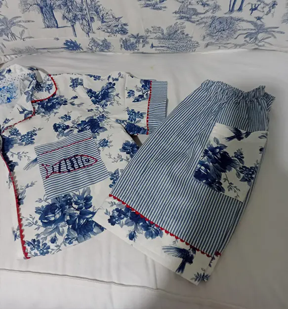 Blusa Leve Bordada